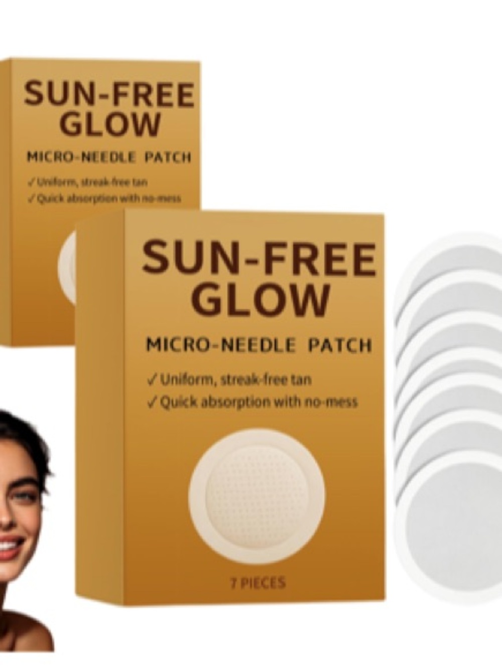 PurevLab Sun-Free Glow Patches – Self-Tanning Patch in Tan